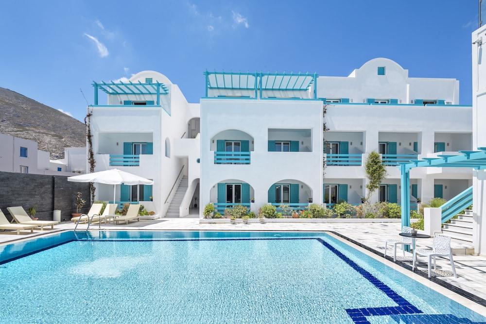Santellini Hotel Kamári Kültér fotó